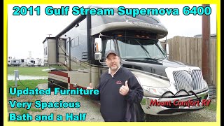 Used 2011 Gulf Stream Supernova 6400 Review | Mount Comfort RV by Mount Comfort RV 1,114 views 1 year ago 5 minutes, 47 seconds