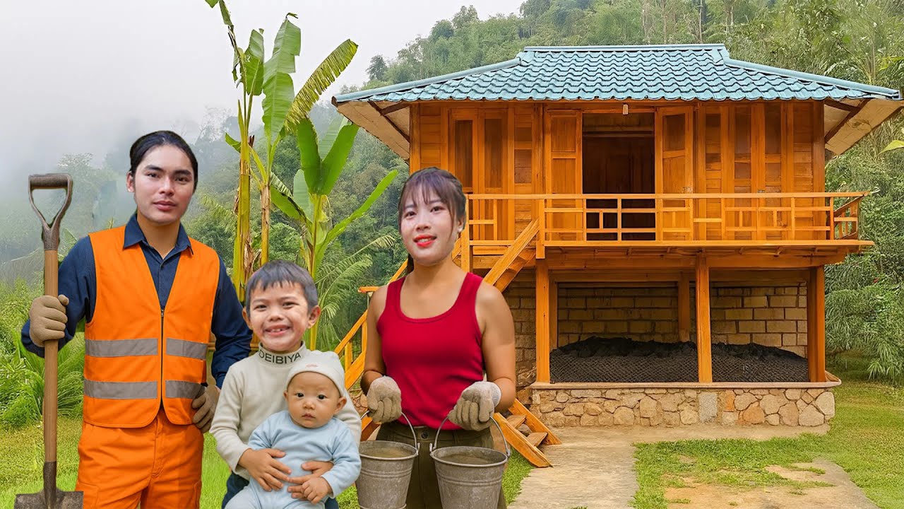 How to Build a New House for the Whole Family - Working Hard