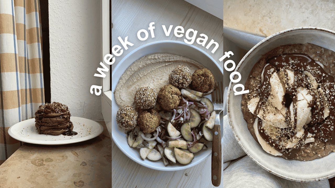 what i eat in a week *easy meal ideas*