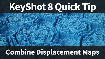 KeyShot 8 Quick Tip: Combine Displacement Maps
