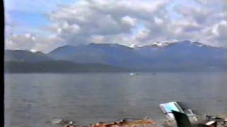 Sea Doo Jet Skiing  at Harrison Lake British Columbia Canada