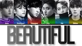 EXO (엑소) Beautiful Color Coded Lyrics (Han/Rom/Eng)