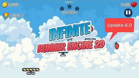Unity Asset Store: Infinite Runner Engine 2D (Update 6.0)