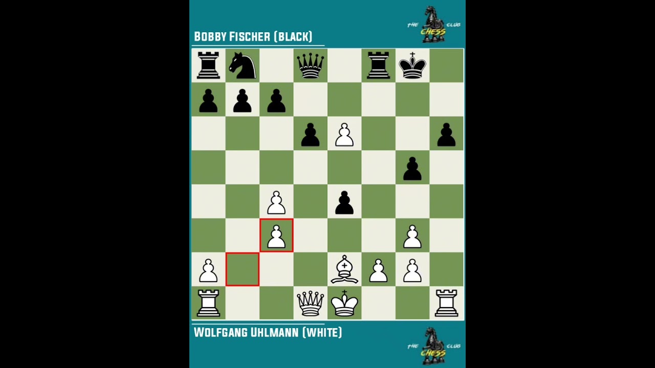 Wolfgang Uhlmann vs Bobby Fischer ◉ Olympiad Havana (Cuba) 1966 | 