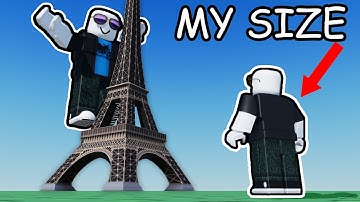 reaching IMPOSSIBLE size in Roblox how big will you grow...