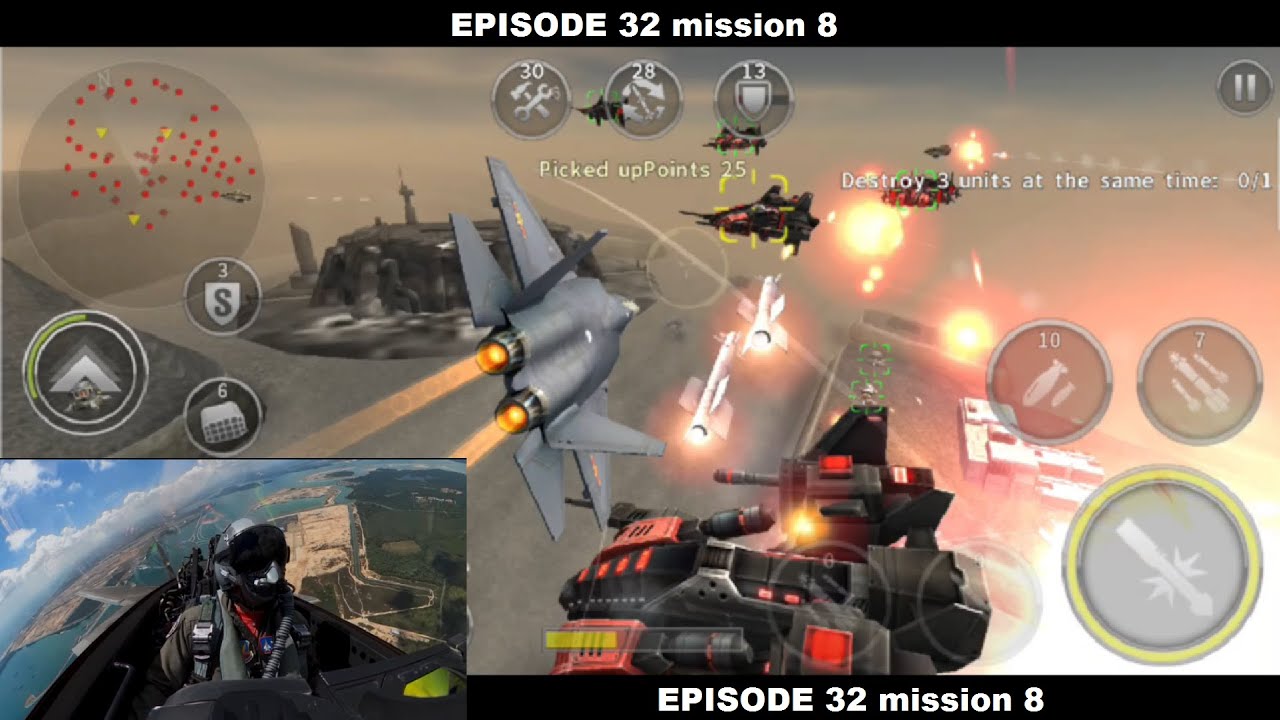 gunship battle episode 32 mission 8 | Gyrfalcon