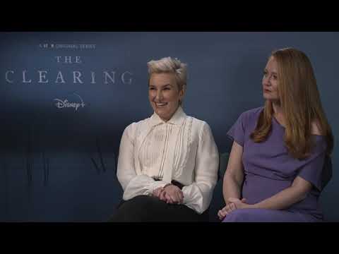 Miranda Otto and Kate Mulvany talk about the new Disney + series The Clearing