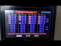 Xinglass Glass Tempering Machine User Interface