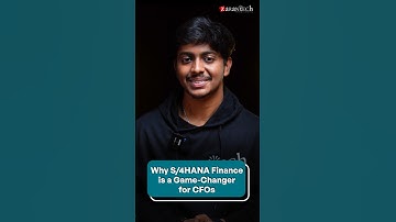 Why S/4HANA Finance is a Game-Changer for CFOs | ZaranTech #Shorts