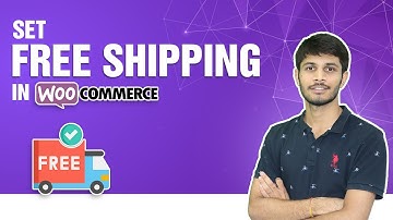 How To Set Free Shipping In Woocommerce | Woocommerce Shipping | Wordpress Tutorials
