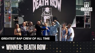 Death Row Crowned The Greatest Rap Crew Of All Time! | BET Awards '23