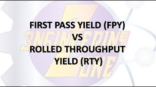 First Pass Yield vs Rolled Throughput Yield