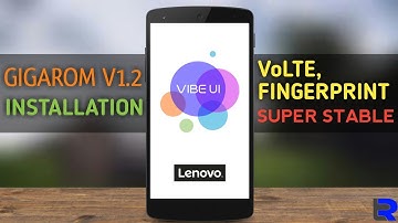 GigaROM v1.2(VibeUI) custom ROM Installation & Overview with CPN3/ Lite/ Plus | VoLTE & Fingerprint