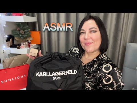 ASMR 1000% МУРАШКИ🛍️ПОКУПКИ USmall, Sunlight 2ч/ ШУРШАНИЕ ПАКЕТОВ БУМАГИ Звуки цепей 🤩Karl Lagerfeld