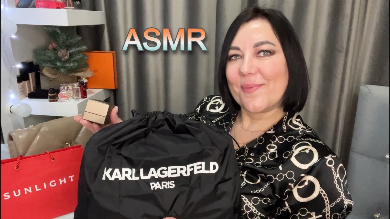 ASMR 1000% МУРАШКИ🛍️ПОКУПКИ USmall, Sunlight 2ч/ ШУРШАНИЕ ПАКЕТОВ БУМАГИ Звуки цепей 🤩Karl Lagerfeld
