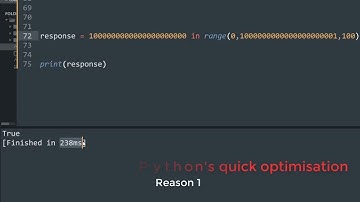 Why is Python