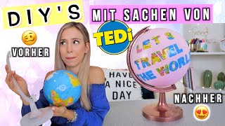 DIYs MIT SACHEN VON TEDI ✂️🛒 die besten Produkte von Tedi! + DIYs! Cali Kessy