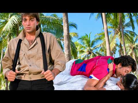 गुंडों को लड़की को छेड़ते देख फुट पड़ा संजय दत्त का गुस्सा! 🔥 | Sarphira | Sanjay Dutt Action