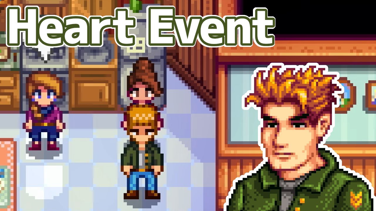 Stardew Valley - Kent's Heart Event