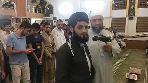 شيخ رعد محمد الكردي  لأول مرة في مدينة اربيل  يقرأ سورة تحريم بصوت غريب