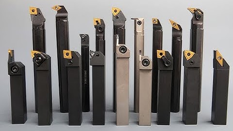 Các loại cán dao lắp mảnh tiện CNC thông dụng (phần 1)