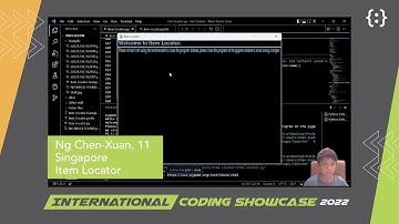 Ng Chen-Xuan, 11, Singapore | Python Project Showcase | ICS 2022