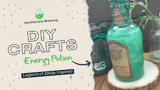 DIY 🧪 Crafting a Legend of Zelda inspired Energy Potion from Start to Finish ⚡️ (FULL VIDEO)