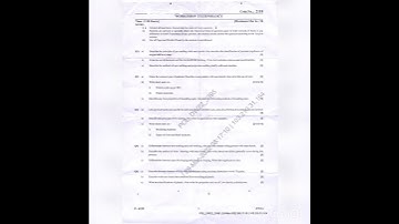 Workshop Technology Diploma sample paper