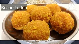 Easy Besan Ladoo. Sweet Recipe