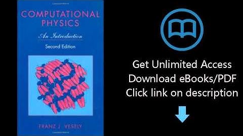 Download Computational Physics: An Introduction PDF