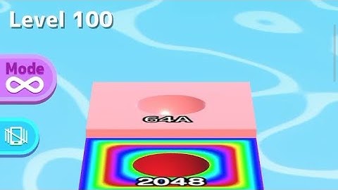 Ball Run 2048 - All Levels Gameplay Android, iOS (Levels 100)