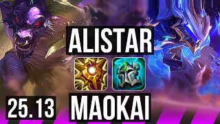 ALISTAR & Lucian vs MAOKAI & Tristana (SUP) | 2/3/19 | KR Master | 25.13