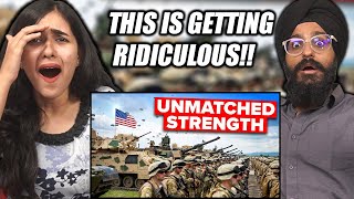 The TRUE Power of the US Military in 2025 | Indians React | GSJJ