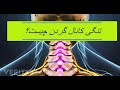 فیلم تنگی کانال نخاع گردن 