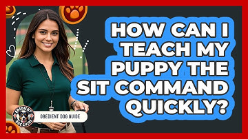 How Can I Teach My Puppy The Sit Command Quickly? - Obedient Dog Guide