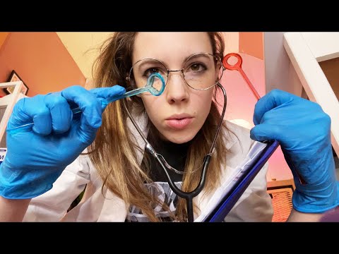 FASTEST ASMR - Dr, Haircut, Cranial Nerve Exam & Beautician⚡