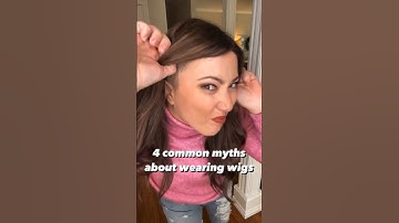 4 Wig Myths 👀 #wigs #hairloss #alopecia #hairloss #fyp #youtube #share #shortsvideo #shorts #wig