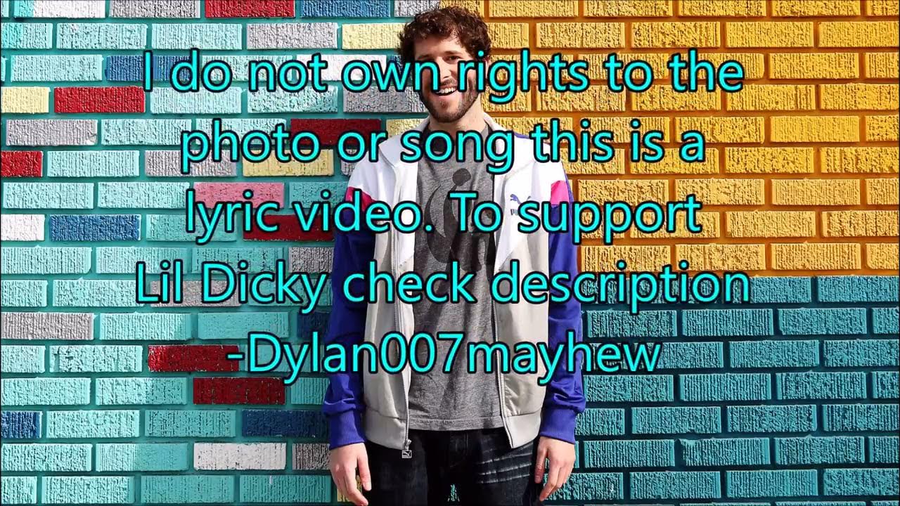 Lil Dicky Pillow talk walking Lyrics Video YouTube