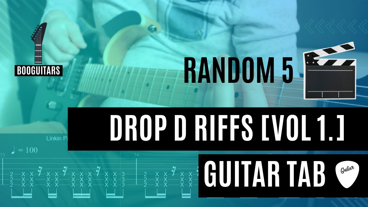 Random 5 Drop D Riffs [Vol 1.] //Guitar Tab