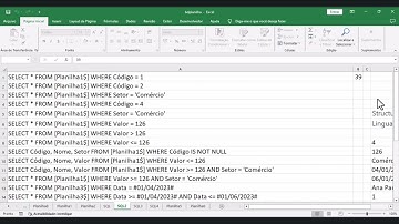 CURSO EXCEL VBA SQL BÁSICO AO AVANÇADO 20