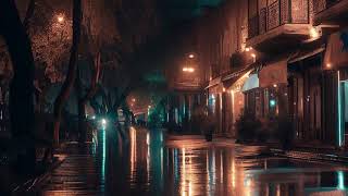 4 Hours #Rain At Night With Brilliant Thunders To Find Tranquility For Stress/Sleep/Meditation/Study