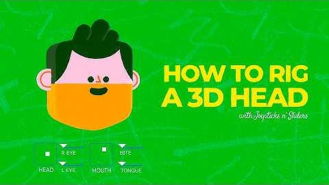 How to rig 3D characters created in Blender with Joysticks n