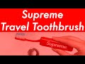 Supreme Toothbrush & Toothpaste #shorts