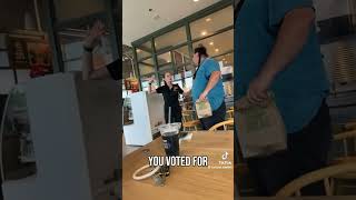 Panera Bread Confrontation: Unbelievable Restaurant Drama Caught on Tape! #shorts