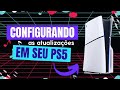 Como configurar as atualizações no PS5
