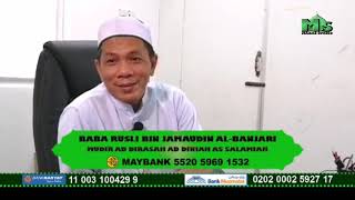 Baba rusli jamauddin al-banjari❤tasawwuf❤penawar bagi hati (membicarakan bab taubat kepada allah)