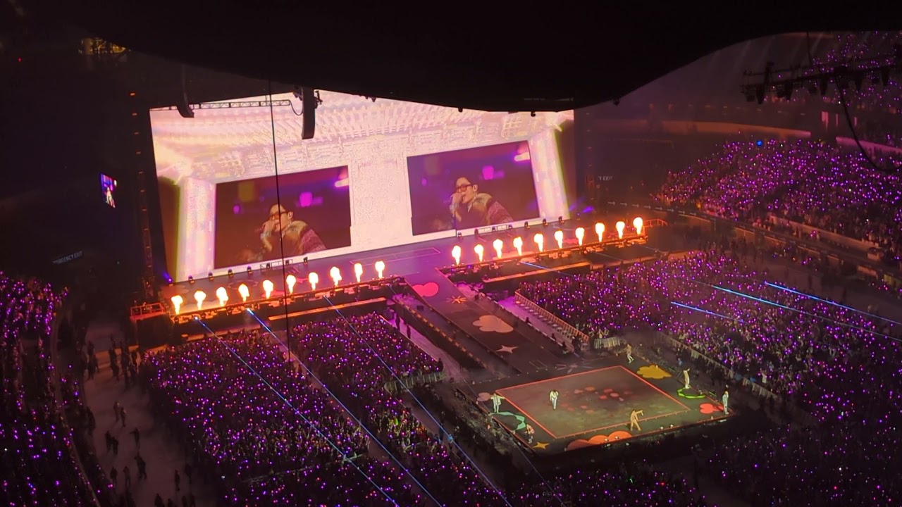 BTS Airplane pt2 + Baepsae + Disease - SoFi Stadium Dec 2nd (PTD concert)