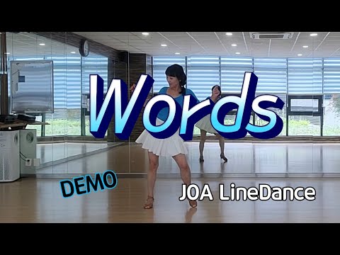 Words Line Dance(Improver)  #평택조아라인댄스#초중급라인댄스