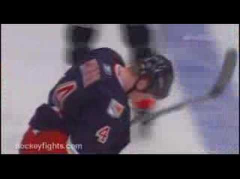 Donald Brashear vs Brendon Shanahan(hockey fight)