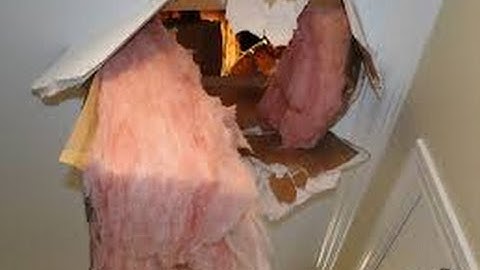 How to walk in attic without falling through the ceiling , How NOT to FALL through Ceiling